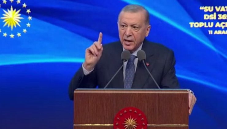 Cumhurbaşkanı Erdoğan’dan DSİ’nin 369 tesisine toplu açılış