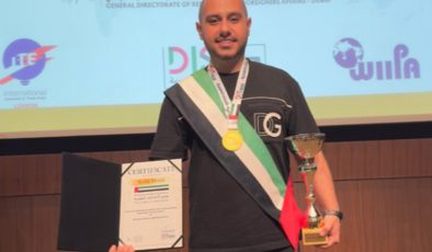 Girişimci Sepeher Moosavi’ye Dubai’den altın madalya
