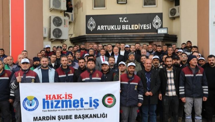 Mardin Artuklu Belediyesi’nden personele yüzde 60 zam