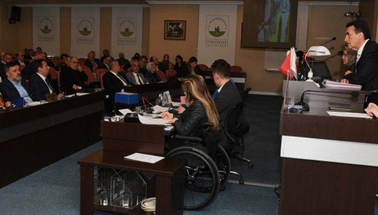 Bursa Osmangazi’de son meclis toplandı
